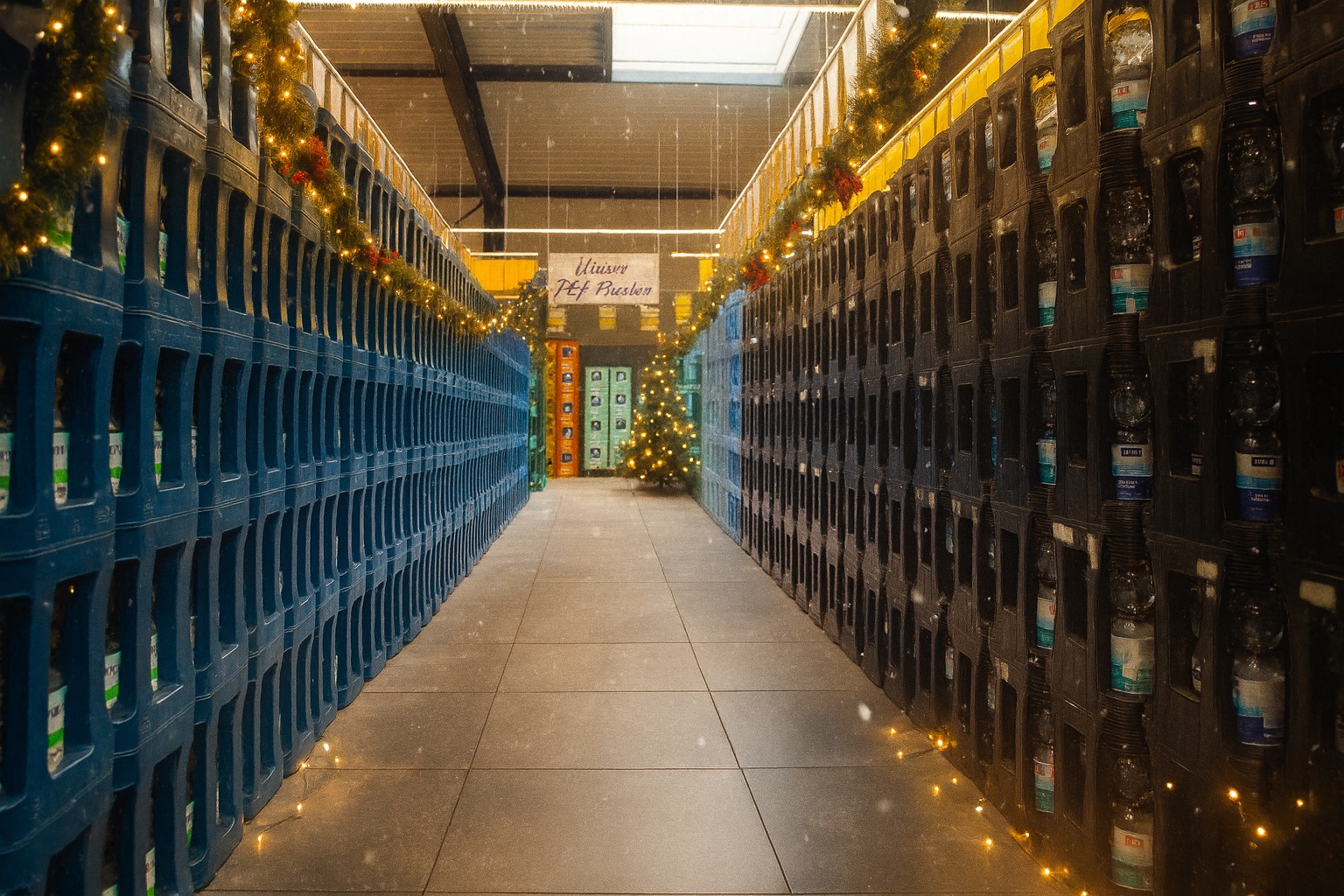 Tringut Göldner in Bottrop schön Weihnachtlich dekoriert.