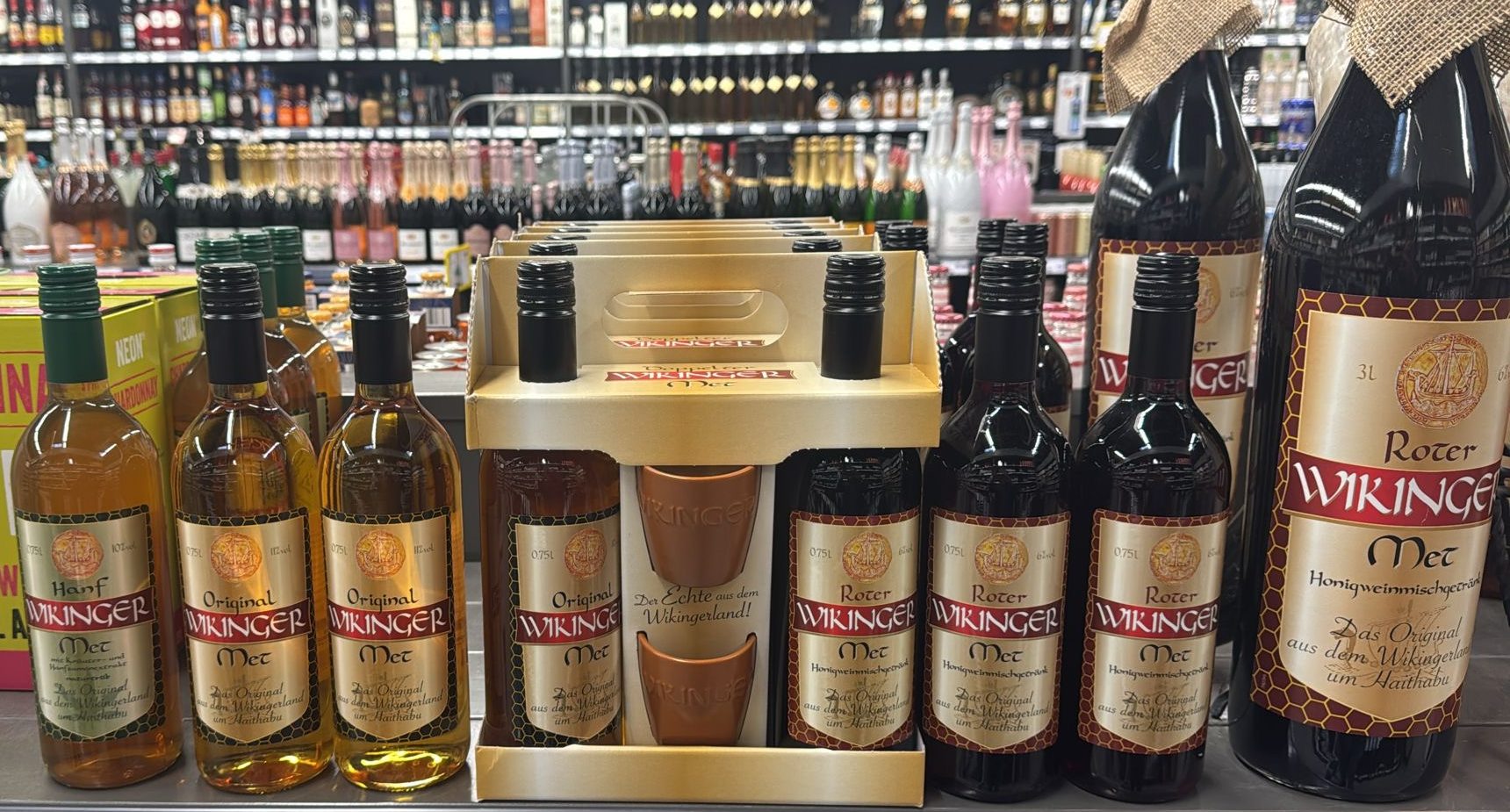 Wikinger Met Original Flasche in unseren Filialen in Gladbeck und Bottrop.