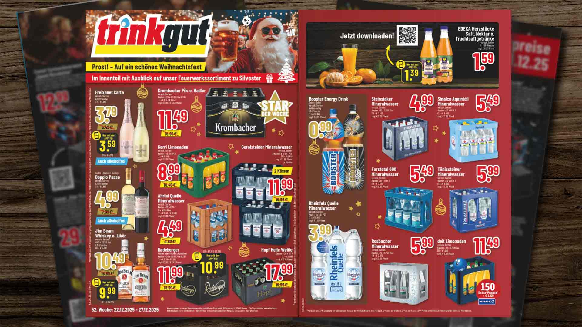 Gestaltete Vorschau - Trinkgut Prospekt mit Angeboten aus der KW52 2025