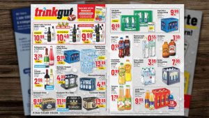 Vorschaubild der Wochenangebote für das Prospekt der KW 06 Trinkgut Gladbeck und Bottrop