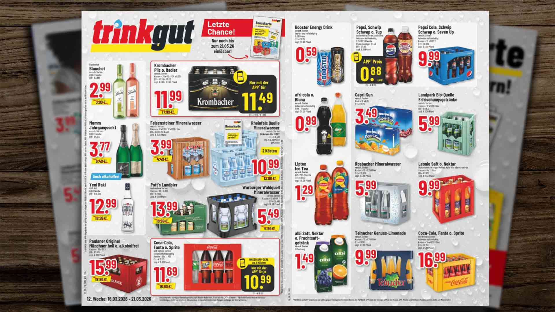 Das neue Trinkgut Prospekt für Gladbeck und Bottrop - Jetzt Angebote ab dem 16.03.26 entdecken