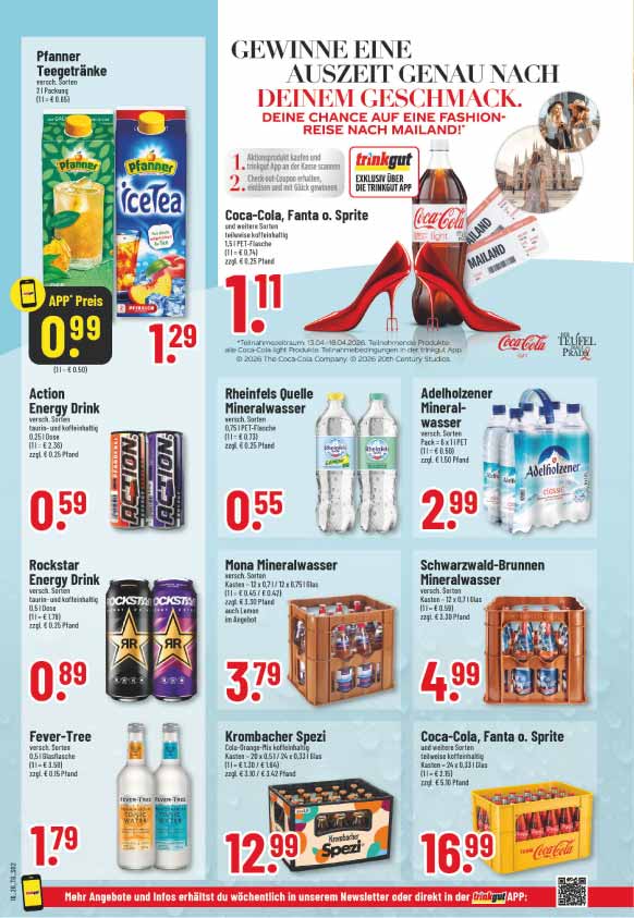 Trinkgut Angebote ab 13 April für das Trinkgut Prospekt in Gladbeck und Bottrop - Seite 2