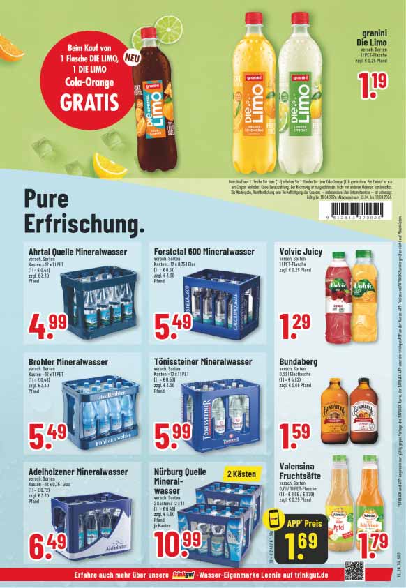 Trinkgut Angebote ab 13 April für das Trinkgut Prospekt in Gladbeck und Bottrop - Seite 3