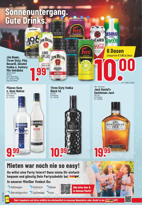 Trinkgut Angebote ab 13 April für das Trinkgut Prospekt in Gladbeck und Bottrop - Seite 8