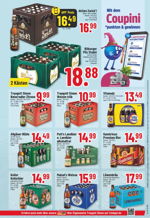 Trinkgut Angebote ab 26 April für das Trinkgut Prospekt in Gladbeck und Bottrop - Seite 5